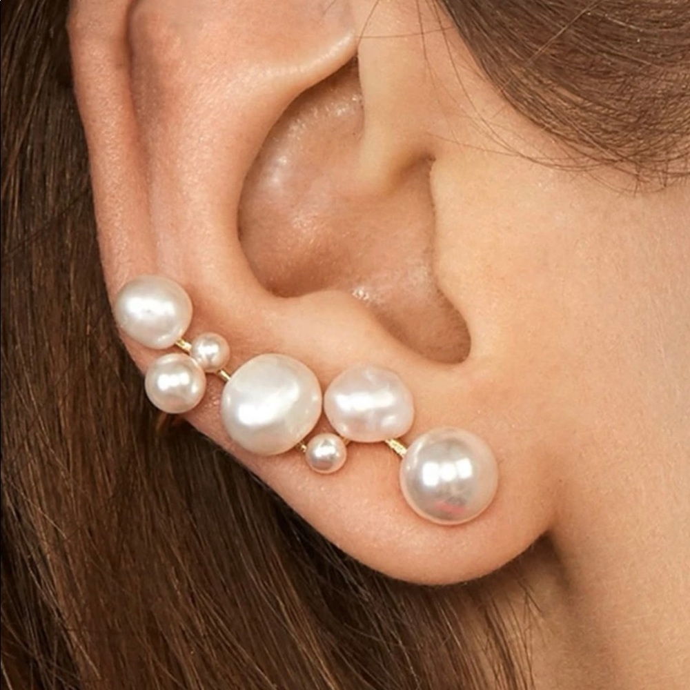 Pearl earrings